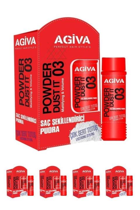 Agiva Saç Şekillendirici Pudra Çok Sert Tutuş x5