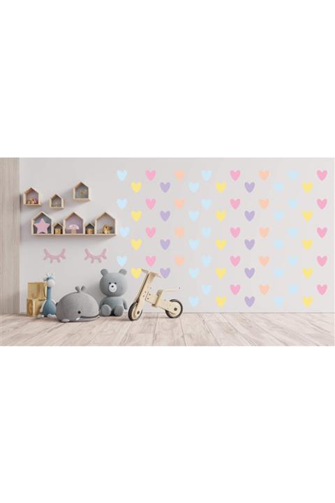 idealhediyem Kalp Çocuk Odası Sticker