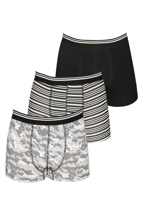 Alaturka Sensu Erkek Boxer Karışık Renk 3 lü Paket Set