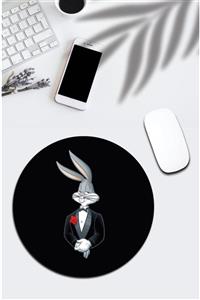 pixolog Smokinli Bugs Bunny Baskılı Mouse Pad 601