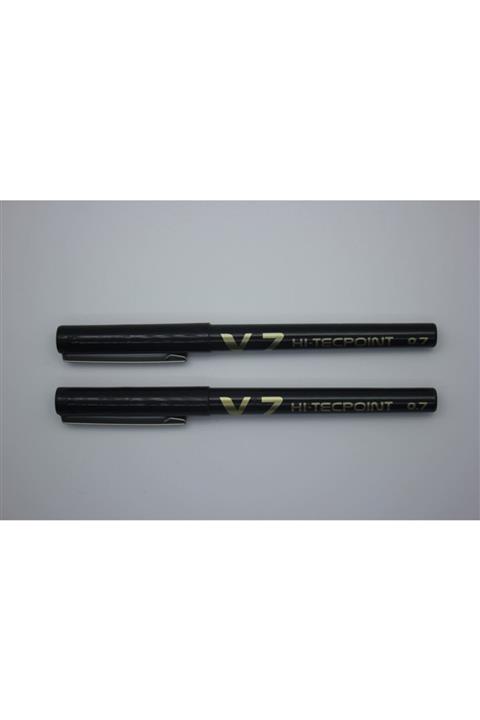 Pilot Pılot V7 Iğne Uçlu Kalem 07 Mm Siyah (2adet)
