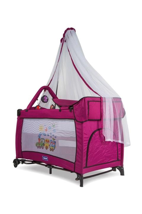 Maccon Park Yatak Norwich 70x110 Park Beşik Mürdüm