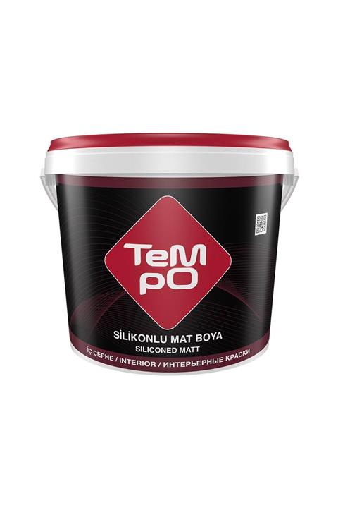 Tempo Silikonlu Mat Iç Cephe Duvar Boyası 10 Kg Renk:taş