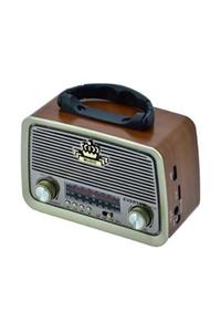 ataşbey Nostaljik Görünümlü Bluetoothlu Mp3 Çalar Radyo Müzik Kutusu Rt301