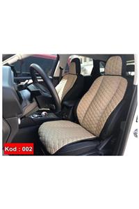 Point Renault Scenic 2 2004-2009 Arası Ön Iki Lüks Koltuk Kılıfı Mnd002