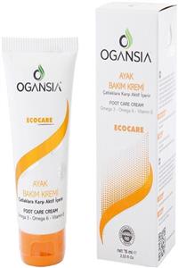 OGANSIA Ecocare Çatlak Karşıtı Ayak Bakım Kremi