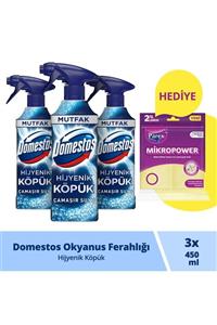 Domestos Hijyenik Köpük Okyanus Ferahlığı 450 Ml - 3'lü Paket