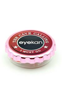 Eyekan Açacak Desenli Pembe Lens Saklama Kutusu