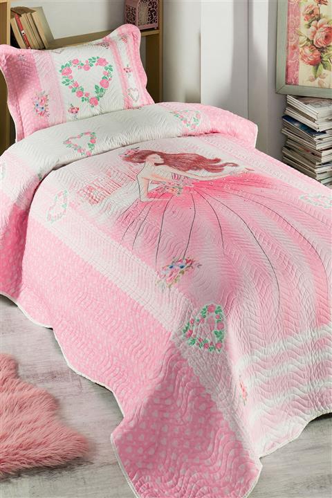 Örtüm Tiffany Tek Kişilik Kapitone Yatak Örtüsü