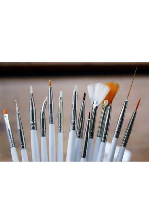 Ocean Tırnak Desen Fırçası 15 Li