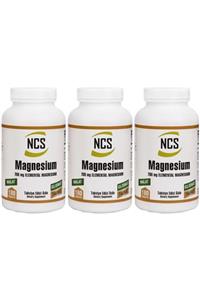 NCS Magnesium (magnezyum) Malat Glisinat Taurat 180 Tablet X 3 Kutu