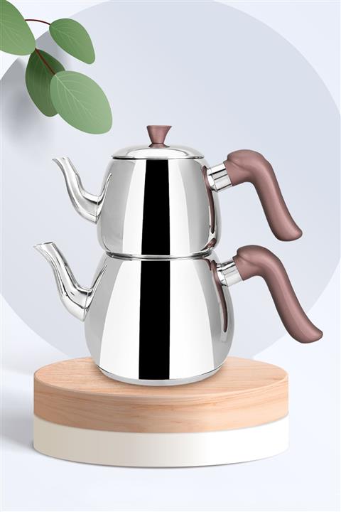 Emsan Hobi Çaydanlık Takımı Soft Golden Pink