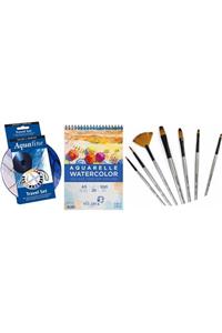 Öztürk Sulu Boya Başlangıç Seti (daler Rowney Aquafine Travel Set 18'li