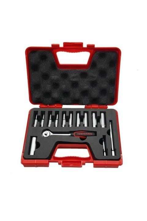 İzeltaş 1107 00 6014 Derin Lokma Anahtar Takımı 1/4\