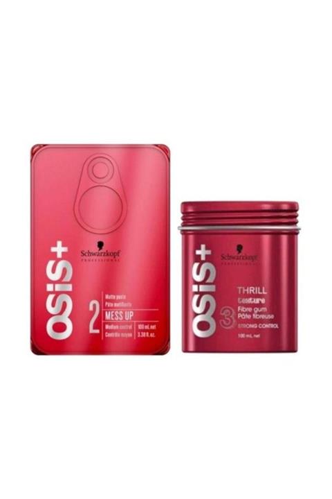 Osis Mess Up Wax 100 ml + Thrill Wax 100 ml 515554554546