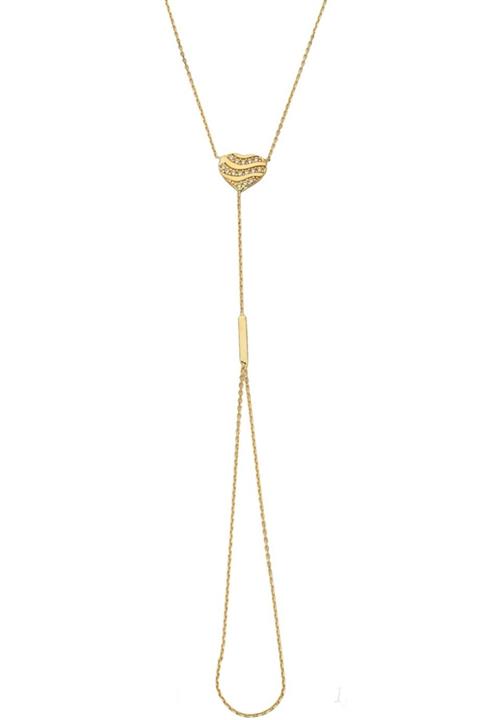 Goldium Jewellery Kadın Altın Kalp Şahmeran