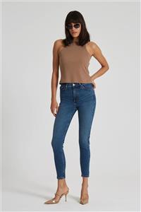 CROSS JEANS Mavi Judy Orta Yüksek Bel Skinny Jean C 4521-061