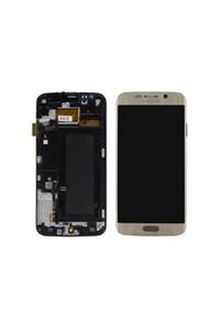 E&TTrade Samsung Galaxy S6 Edge Uyumlu ( Sm-g925f ) Orijinal Lcd Ekran Ve Dokunmatik-gold