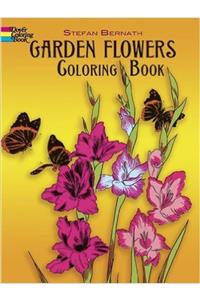 Dover Classics Garden Flowers Coloring Book