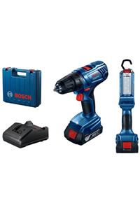 Bosch Gsr 180-lı + Glı 180 2x1.5ah Çift Akülü Delme/vidalama Makinesi - 06019f8103