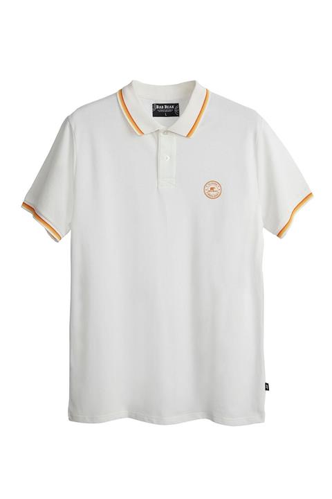 Bad Bear Groove Polo Off-whıte