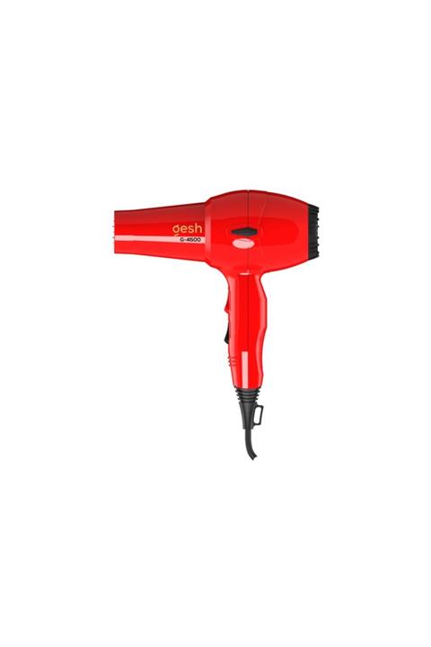 Gesh G-4500 Profesyonel Fön Makinesi 2500 Watt - Kuaför Tipi - Saç Kurutma Makinesi Kırmızı