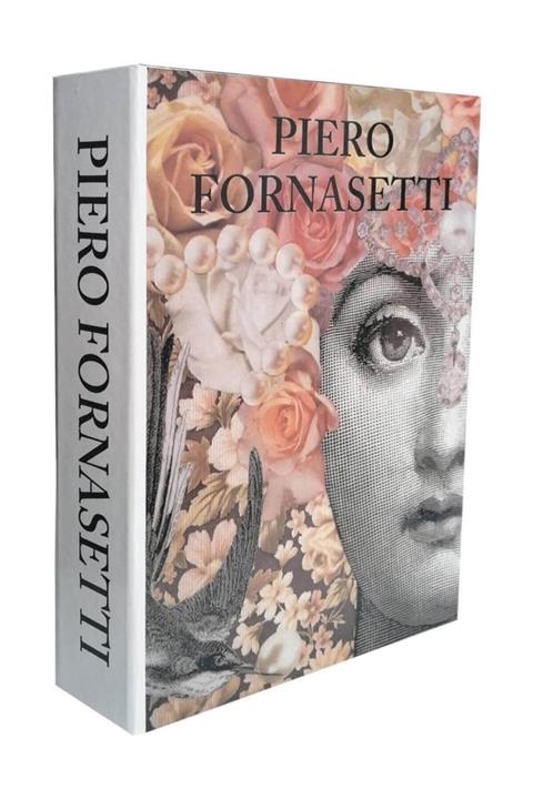 Kitapçı Pierro Fornasetti Dekoratif Kitap Kutu 27x19x4cm