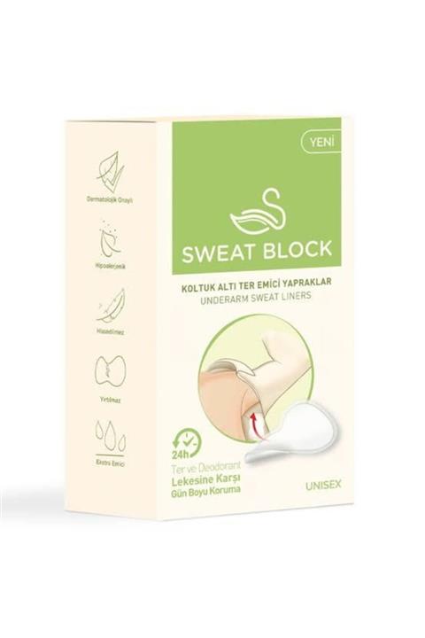 Sweat Block Koltuk Altı Ter Emici Ped 10'lu
