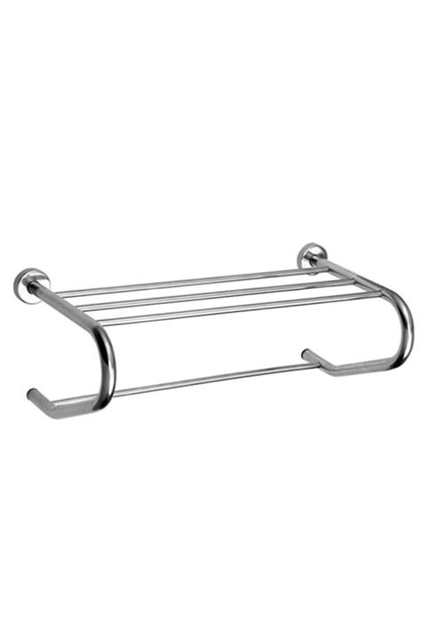 FNDHOME Paslanmaz U Destekli Raf Havluluk