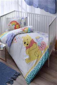 Taç Lisanslı Bebek Nevresim Takımı-Disney Winnie Hunny Baby