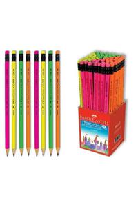 Faber Castell Faber Candy Silgili Yuvarlak Kurşun Kalem 12 Li Paket (5244112800)