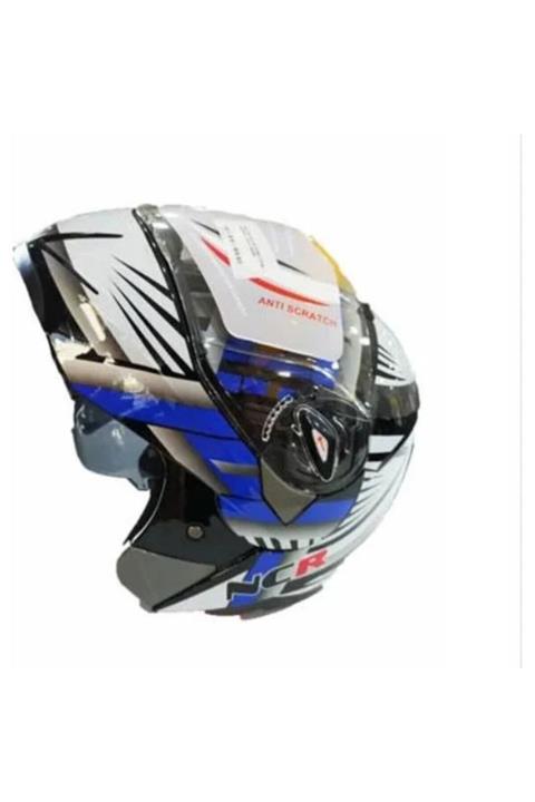 NCR Kask Çene Açılır Gözlüklü