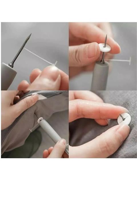 OMAC Yorgan Kılıfı Sabitleme Seti Nevresim Klips Takımı