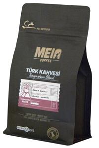 MEIA Kahve Türk Kahvesi Damla Sakızı Aromalı 250gr - Taze Öğütülmüş Orta Sertlikte (ÇEKİLMİŞ KAHVE)