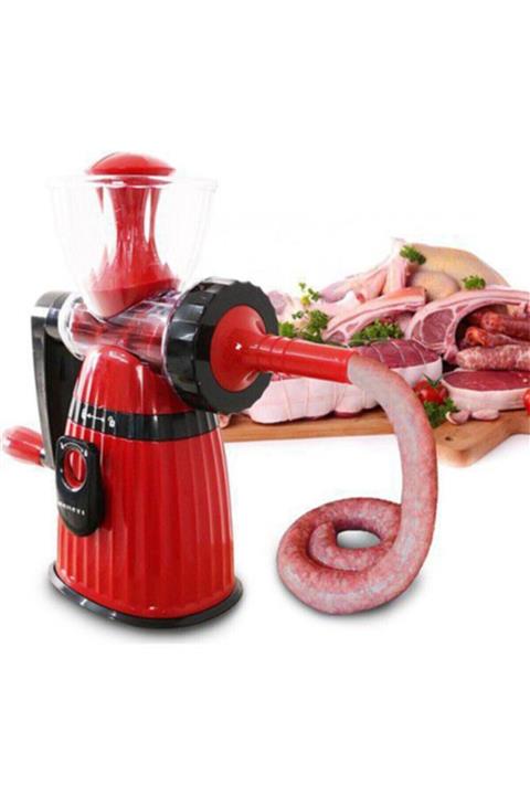 Markafox Et Kıyma Makinesi Manuel Kollu Et Kıyma Tavuk Kıyma