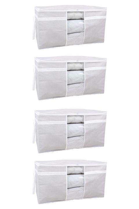 ESTİ KONFEKSİYON 4 Adet - Pencereli Yastık Hurcu