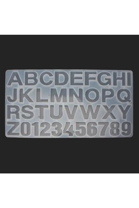 Hobizubi Reçine Epoksi Kalıp - Harfler - 220