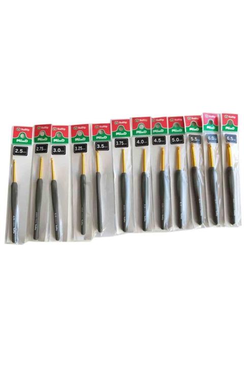 angel çanta aksesuar Tulip Mind 12li Tığ Seti