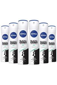 Nivea Deodorant B&w Fresh 150ml X 6