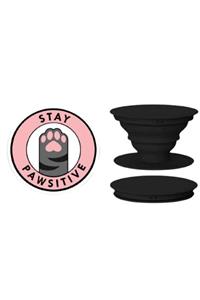 Blue Phone Accessories Stay Pawsitive Popsockets