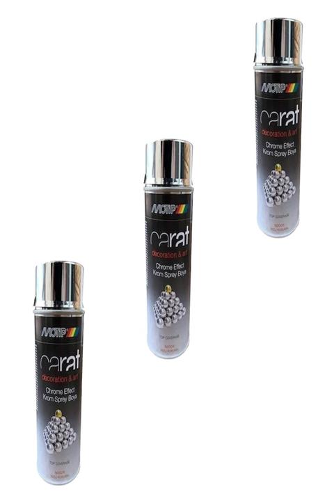 Motip Carat Krom Efekt Sprey Boya 400 Ml. 3 Adet