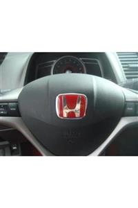 Eng Honda Cıvıc H Direksiyon Logo 06-11 Kırmızı H Arma