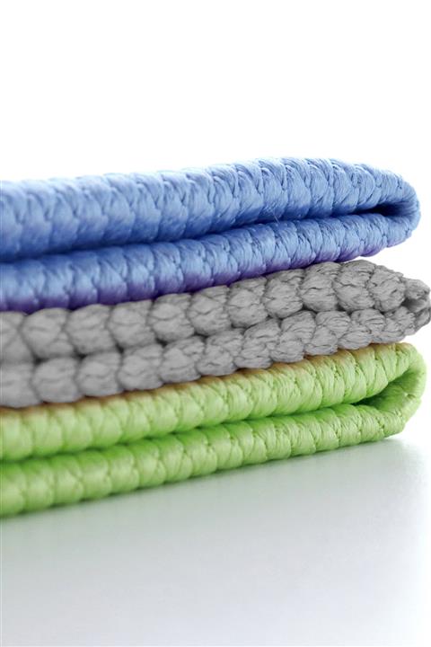 SİLVER HOME Mikrofiber Extra Kalın 3lü 50x70cm Baklava Desen Cam Temizlik Bezi