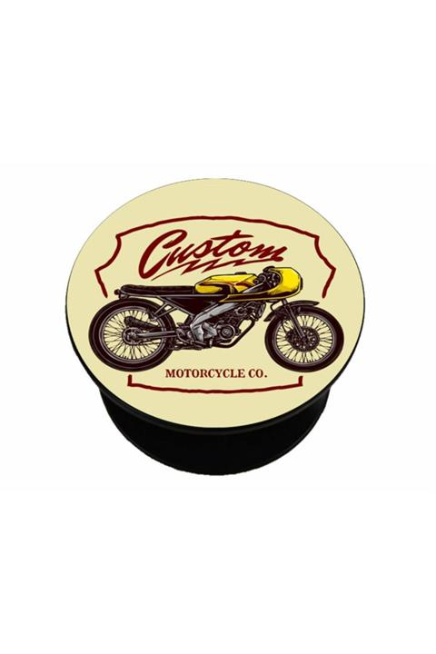 Blue Phone Accessories Logo Popsocket Telefon Parmak Tutucu Popsoket