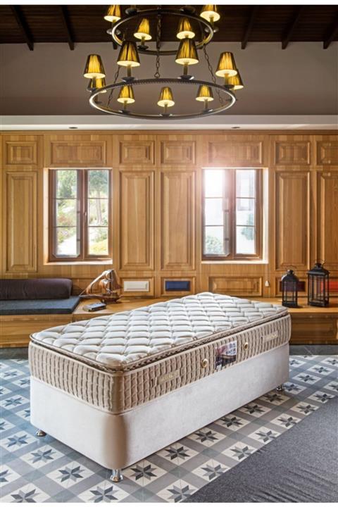 Minar Safir Full Ortopedik Pedli Yaylı Yatak 90X190