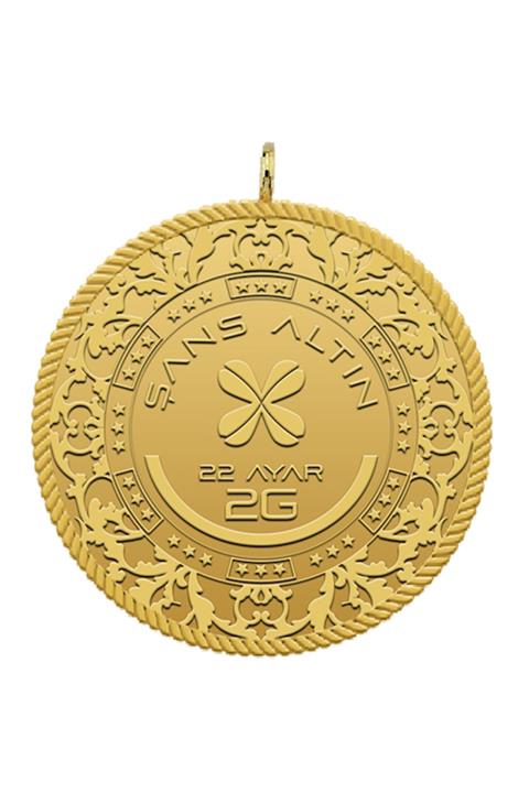 İSGOLD 2 gram 22 Ayar Kare Kodlu gram Altın