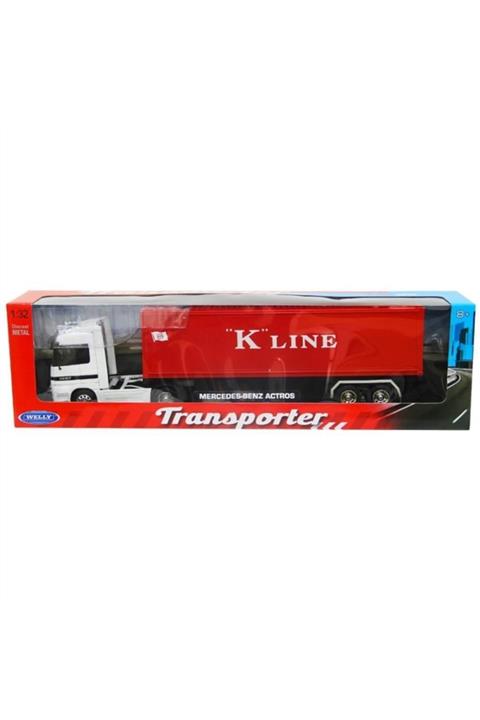 Pumice World Welly Mercedes-benz Actros K-line Model Tır