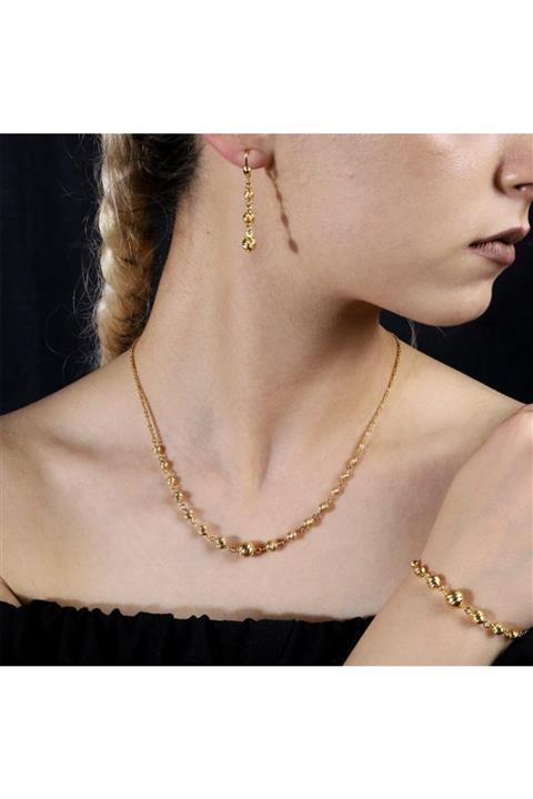 ATA MUCEVHERAT Kadın Altın Fantezi Küpe