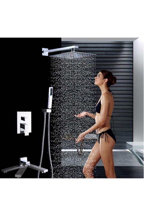 OEM Banyo Bataryası Duş Seti Ankastre Krom Yeni Ürün 5 Yıl Garantili