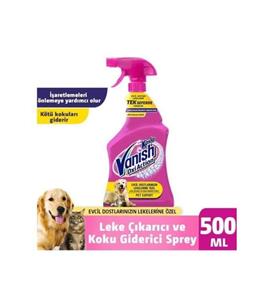 Vanish Kosla Pet Leke Çıkarıcı ve Koku Giderici Sprey 500 ml